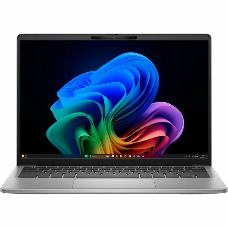 Ordinateur portable Dell Latitude 5000 5455 14" Copilot+ - Full HD Plus - Qualcomm Snapdragon X Plus X1P-64-100 - 16 Go - SSD 512 Go - Clavier anglais (États-Unis) - Gris Titane 031T2