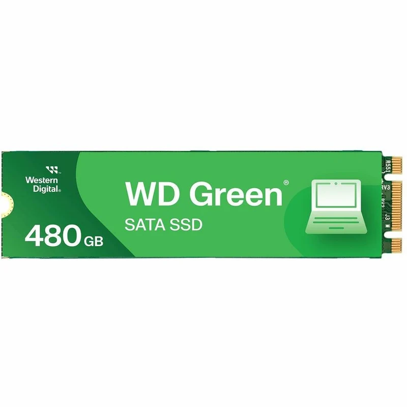 Disque SSD WD WDS480G3G0B-00BJF0 480 Go - M.2 2280 Interne - SATA (SATA/600) WDS480G3G0B-00BJF0