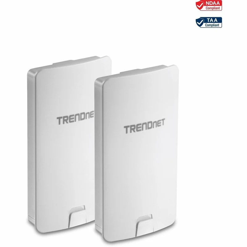 TRENDnet Kit de pont point à point préconfiguré 14 DBI WiFi AC867 PoE extérieur ; 4 antennes directionnelles DBI ; pour applications de pont WiFi point à point ; 5 GHz ; AC867 ; TEW-840APBO2K TEW-840APBO2K