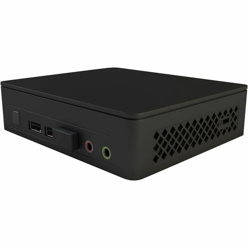 Ordinateur de bureau Asus NUC 11 Essential NUC11ATKC2 - Intel Celeron N4505 - 4 Go - Capacité de mémoire flash 64 Go - Mini PC - Noir BNUC11ATKC20RA1
