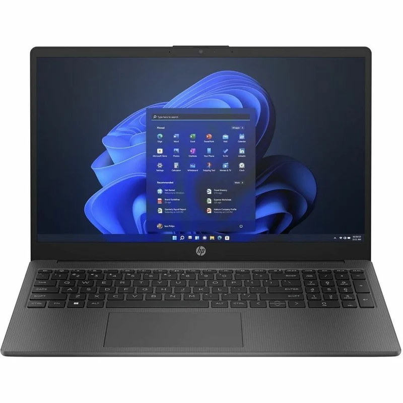 Ordinateur portable HP 255 G10 15.6" - Full HD - AMD Ryzen 5 7530U - 16 Go - SSD 256 Go - Clavier anglais, français - Dark Ash Silver 9T9P8UT#ABL