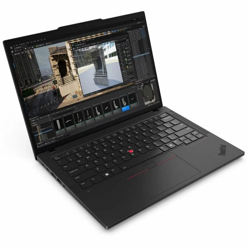 Station de travail mobile Lenovo ThinkPad P14s Gen 5 21ME0013US 14" - 2.8K - AMD Ryzen 7 PRO 8840HS - 64 Go - SSD 1 To - Clavier anglais - Noir 21ME0013US