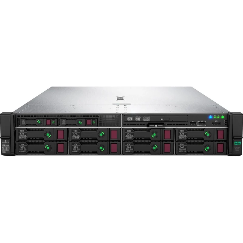 Serveur rack 380U HPE ProLiant DL10 G2 - 1 x Intel Xeon Silver 4215R 3.20 GHz - 32 Go RAM - Contrôleur SAS 12 Gbit/s P40717-B21