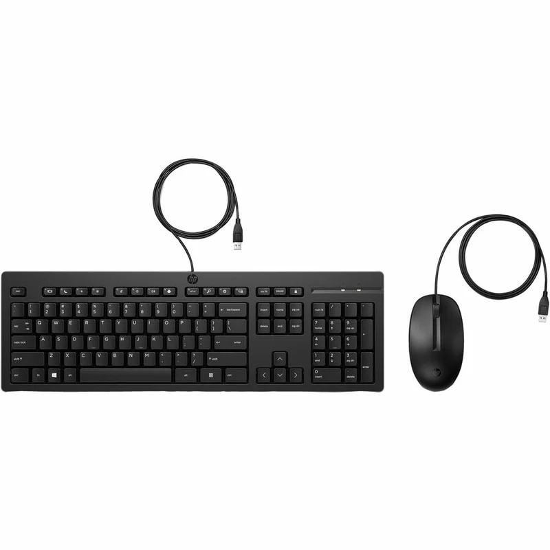 Ensemble clavier et souris filaire HP 225 (286J4AA) 286J4AA#ABC