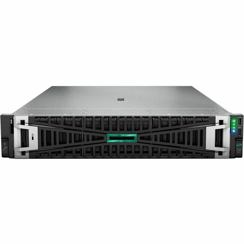 Serveur rack 380U HPE ProLiant DL11 G2 - 1 x Intel Xeon Silver 4410Y 2 GHz - 32 Go RAM - Contrôleur SAS 12 Gbit/s P52560-B21