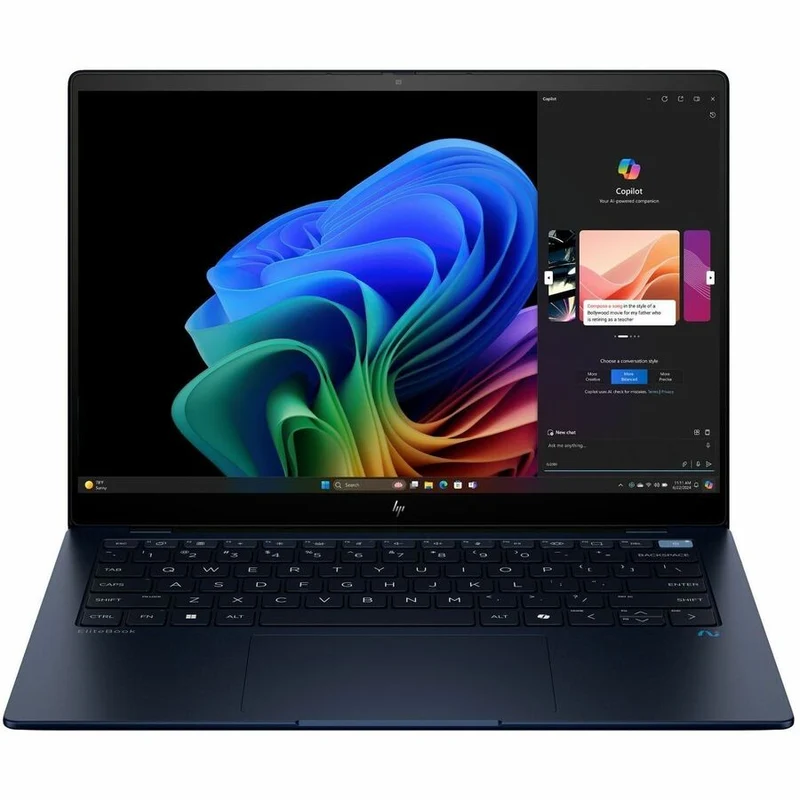 Ordinateur portable HP EliteBook Ultra G1q 14" à écran tactile - 2.2K - Qualcomm Snapdragon X Elite X1E-78-100 - 16 Go - SSD 512 Go - Clavier anglais A4JE4UT#ABA