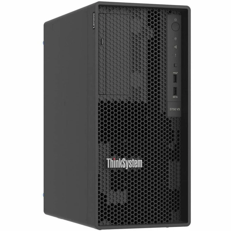 Serveur tour Lenovo ThinkSystem ST50 V3 7DF3A00FNA - 1 x Intel Xeon E-2456 3.30 GHz - 16 Go RAM - Contrôleur Serial ATA/600 7DF3A00FNA