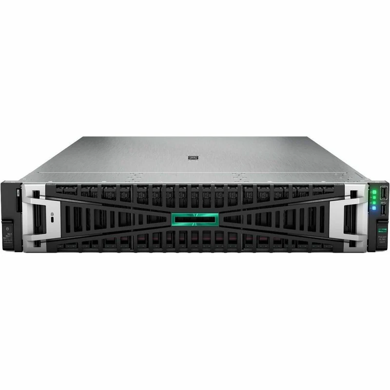 Serveur rack 380U HPE ProLiant DL11 G2 - 1 x Intel Xeon Silver 4510 2.40 GHz - 64 Go de RAM - Disque dur 16 To - (2 x 8 To) Configuration du disque dur - Serial ATA/600, contrôleur SAS 12 Gb/s P72981-005