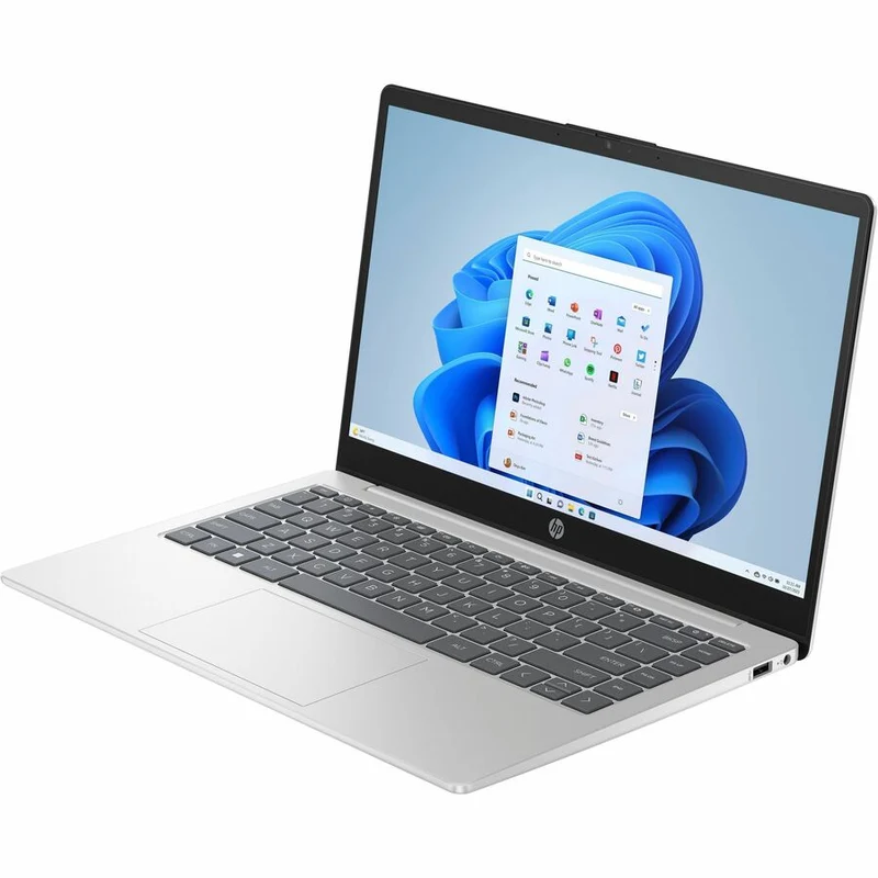Ordinateur portable HP 14-em0000 14-em0040ca 14" - Full HD - AMD Ryzen 5 7520U - 8 Go - SSD 512 Go - Argent naturel 7P9U7UA#ABL