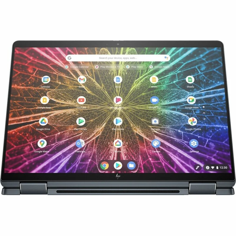 Ordinateur portable convertible 13.5 en 2 à écran tactile HP Elite Dragonfly Chromebook Enterprise 1" - 2K - Intel Core i3 12e génération i3-1215U - 8 Go - SSD 256 Go - Clavier anglais - Bleu ardoise A4ED0UT#ABA