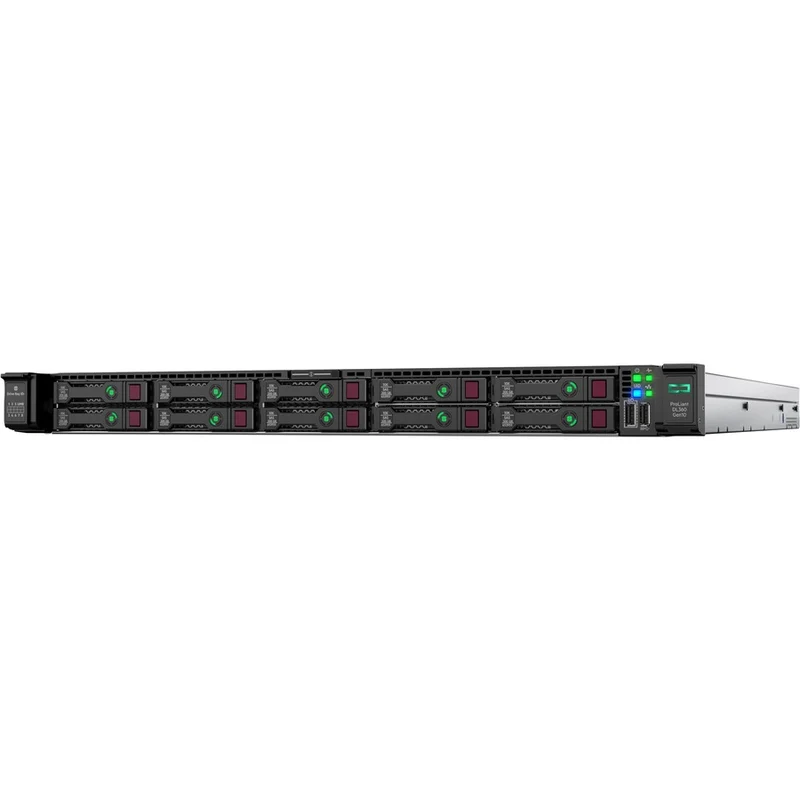 Serveur rack 360U HPE ProLiant DL10 G1 - 1 x Intel Xeon Gold 5118 2.30 GHz - 64 Go de RAM - Disque dur 3.60 To - (6 x 600 Go) Configuration du disque dur - Contrôleur SAS (Serial Attached SCSI) R1V82A
