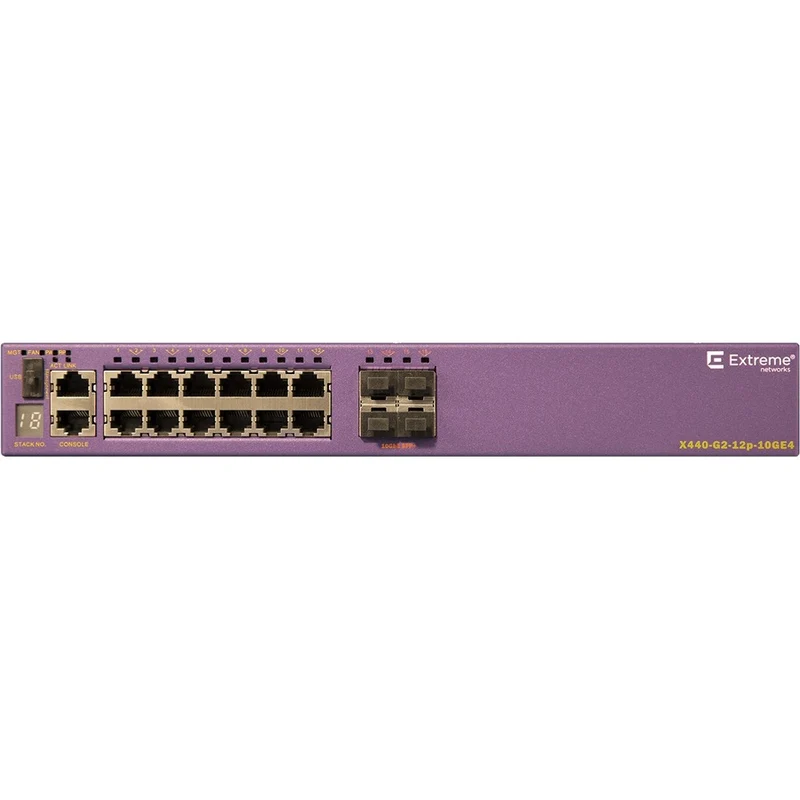 Commutateur Ethernet Extreme Networks X440-G2-12p-10GE4 16531