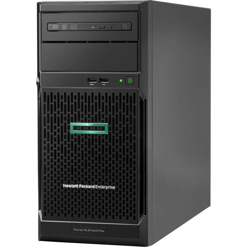 Serveur tour HPE ProLiant ML30 G10 Plus 4U - 1 x Intel Xeon E-2314 2.80 GHz - 16 Go RAM - Contrôleur Serial ATA/600 P44720-001