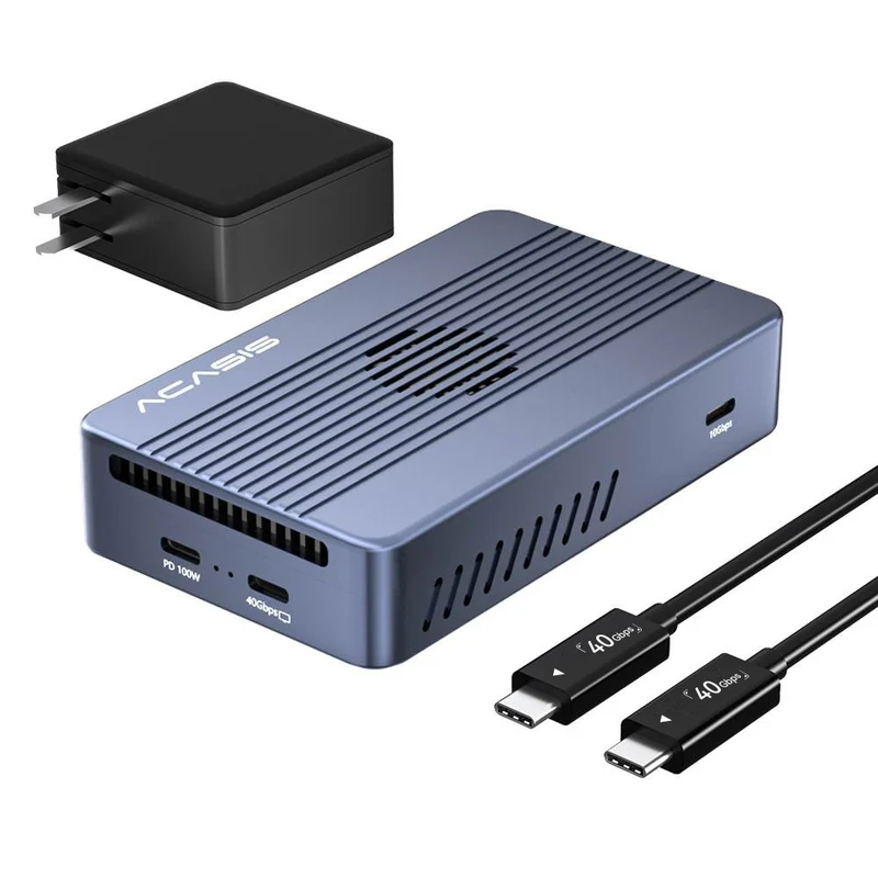Acasis 8-in-1 40Gbps SSD Enclosure & Dock Compatible with Thunderbolt 4/3
