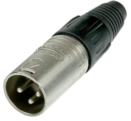 Connecteur XLR 3 mâle à câble Neutrick NC3MX