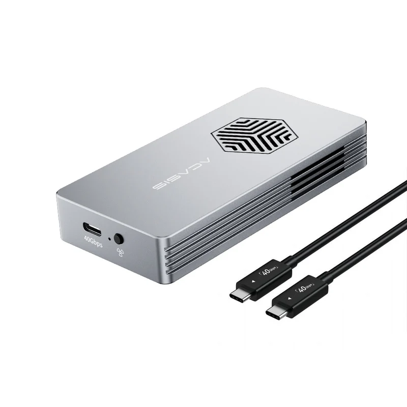 Acasis 40Gbps M.2 NVMe SSD Enclosure with Cooling Fan