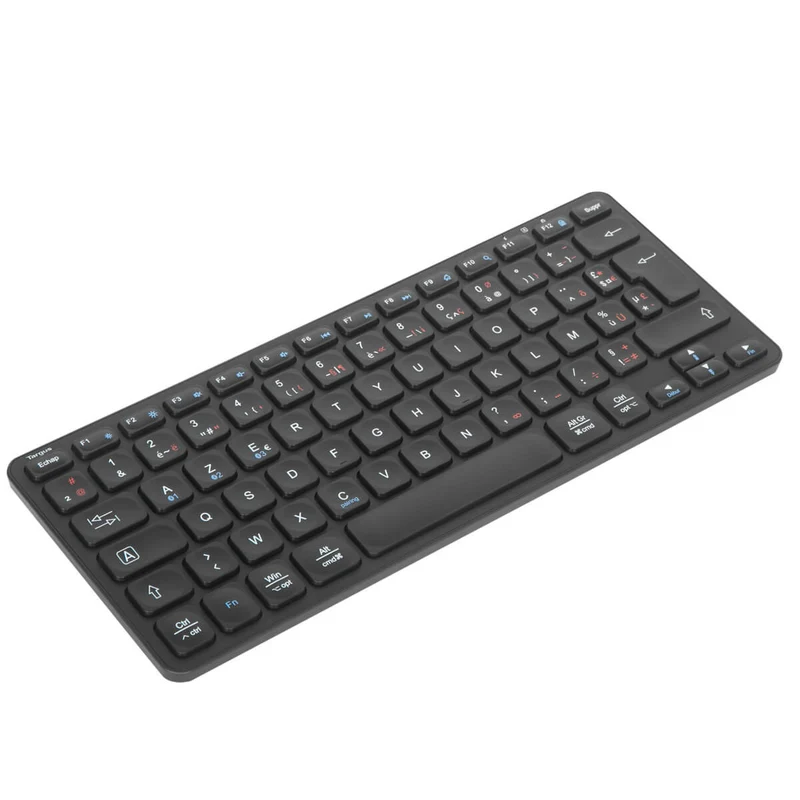 Clavier compact multiAppareils Bluetooth® antimicrobien (FR)