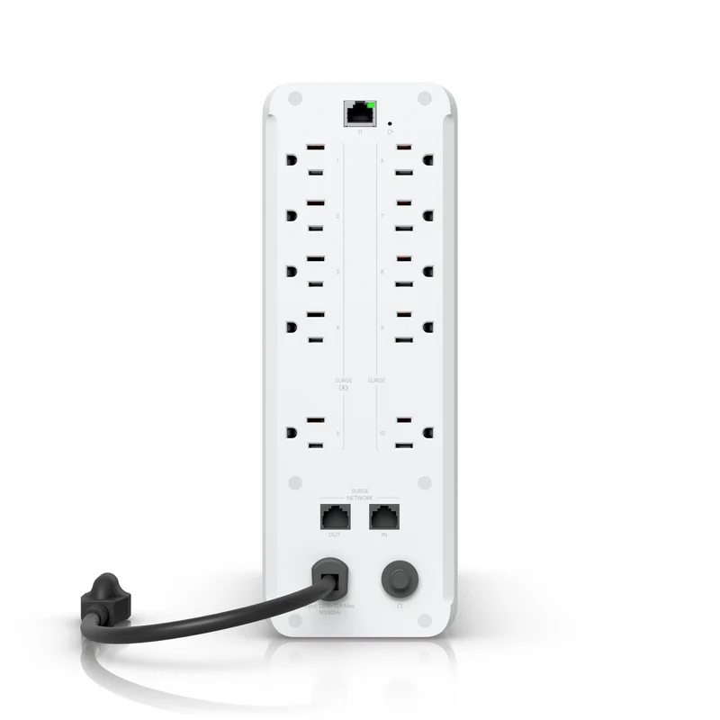 Ubiquiti UPS-Tower uninterruptible power supply (UPS) Line-Interactive 1 kVA 600 W 10 AC outlet(s)