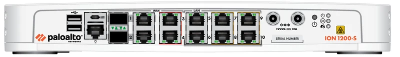 Palo Alto Networks ION 1200-S hardware firewall Desktop