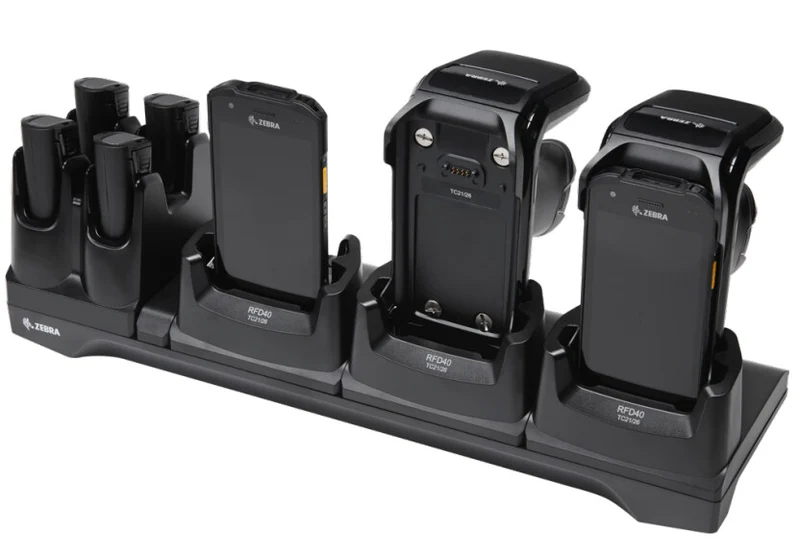 Zebra CRD3S4TRFD40TC2XCHG1 mobile device charger Mobile computer, RFID reader Black AC Indoor