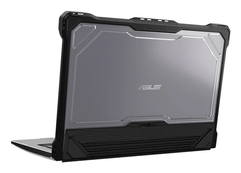 Origin Storage AS-ESL-BR11-BLK laptop case 29.5 cm (11.6") Hardshell case Black, Transparent