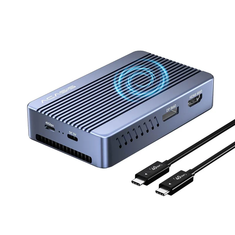 Acasis 6-in-1 40Gbps SSD Case & Dock Compatible with Thunderbolt 4/3