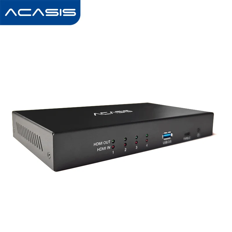 Acasis 4 Channel 1080P HDMI USB 3.0 Video Capture Card