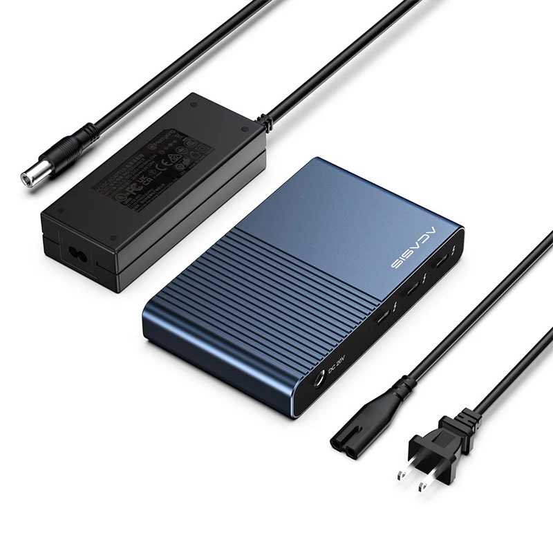 [Intel Certified] Acasis 5-in-1 Thunderbolt 4 USB C Dual 4K 60Hz Docking Station