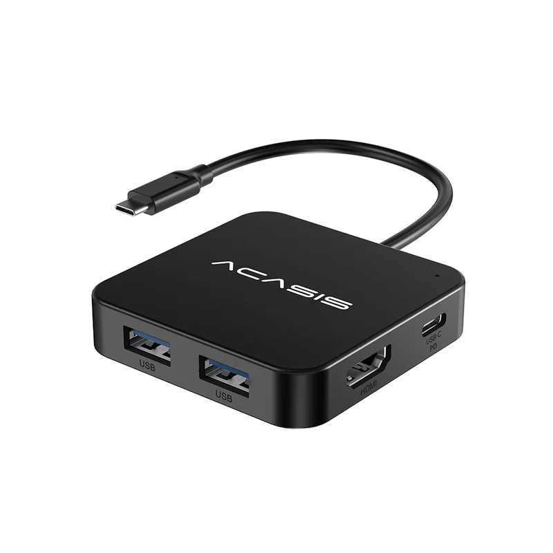 Acasis 6 in 1 4K USB C Hub Multiport Adapter for MacBook Pro/Air