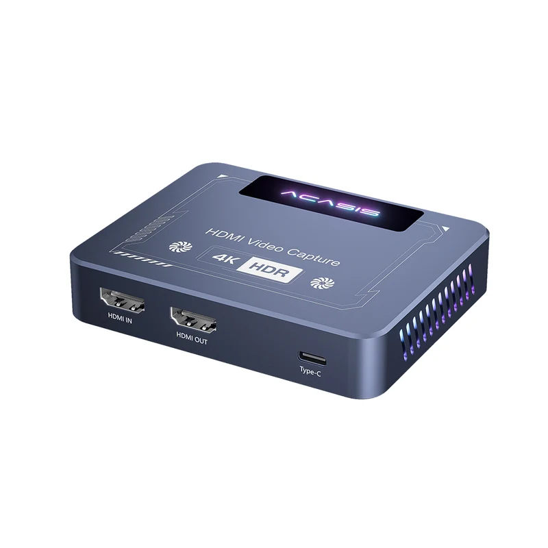 Acasis 4K60 HDR Game Live Video Capture Card