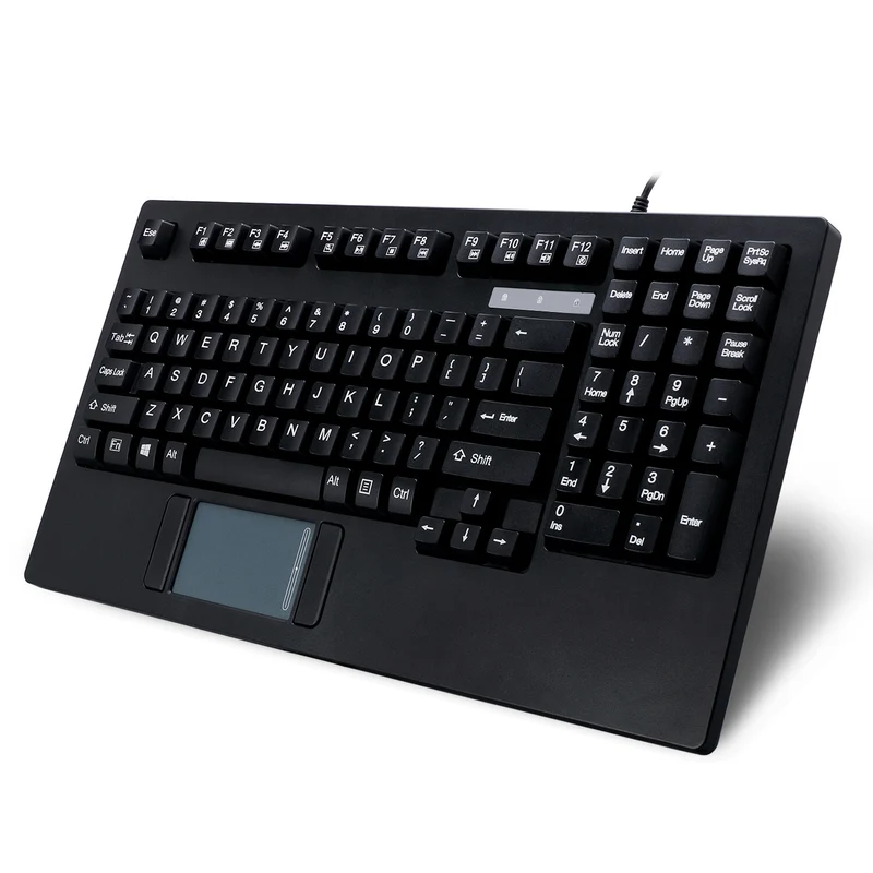 Adesso AKB-425UB-MRP keyboard Industrial USB QWERTY US English Black