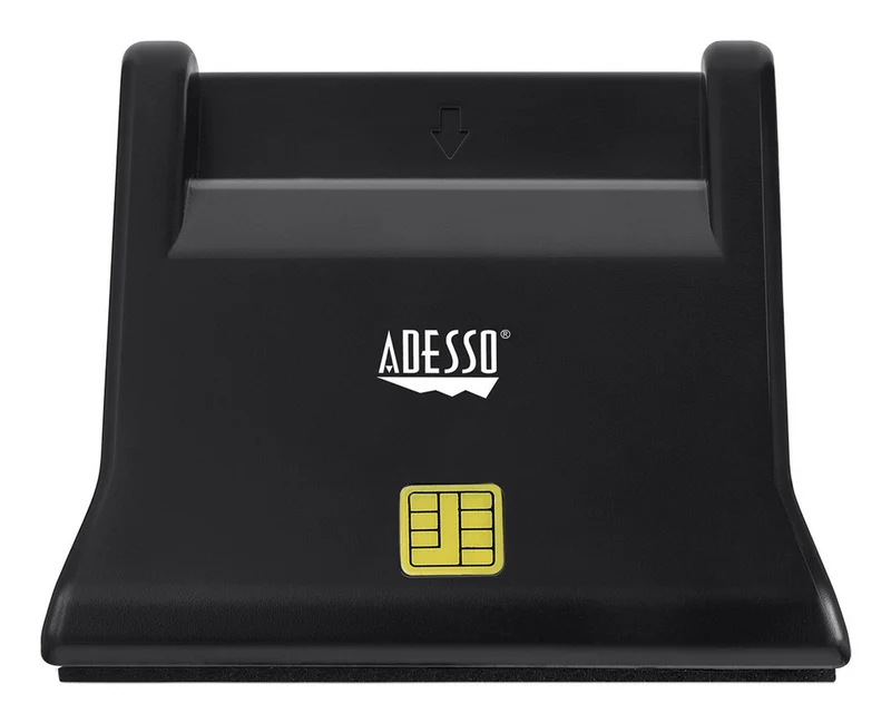 Adesso SCR-300 smart card reader Indoor USB USB 2.0 Black