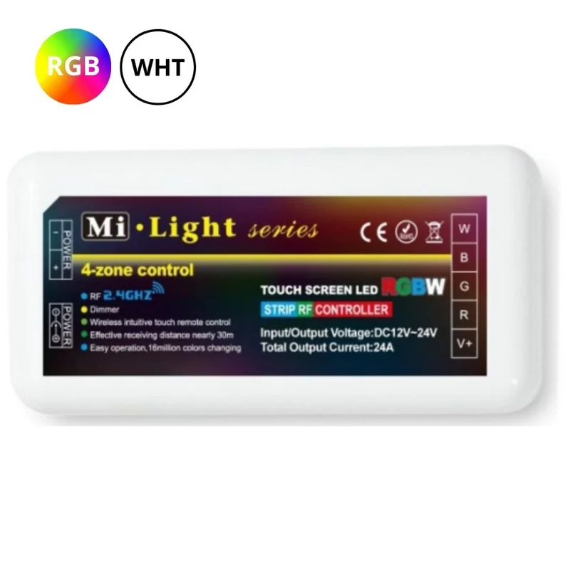 Contrôleur RF sans fil pour DEL RGBW - NTFUT-CTRL-RGBW-ACO