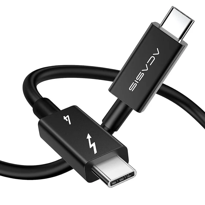 [Intel Certified]Acasis 40Gbps Thunderbolt 4 Data Cable PD 100W 8K60Hz