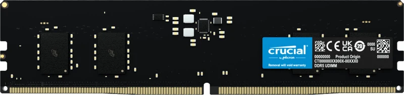 Crucial CT8G56C46U5 memory module 8 GB 1 x 8 GB DDR5 288-pin DIMM ECC