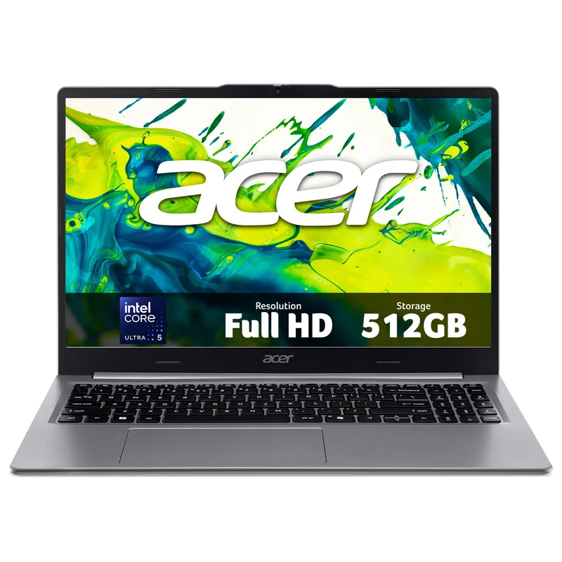 Acer Extensa 15 15 laptop (EXO15-71) - Intel Core Ultra 5, 16GB RAM, 512GB SSD, 15.6" Full HD display, Windows 11