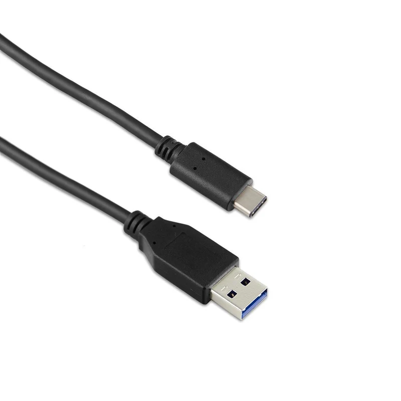 USB-C vers USB-A 100 cm, 10 Go, 3 A - Noir