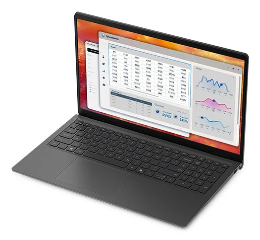 DELL Pro 15 Essential PV15265 AMD Ryzen™ 5 220 Laptop 39.6 cm (15.6") Full HD 16 GB DDR5-SDRAM 512 GB SSD Wi-Fi 6 (802.11ax) Windows 11 Pro Black UK English