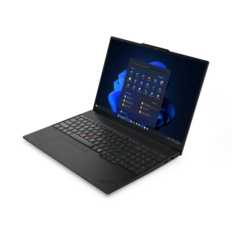 Lenovo ThinkPad E16 Gen 3 (Intel) Copilot+ PC Intel Core Ultra 7 256V Laptop 40.6 cm (16") WUXGA 16 GB LPDDR5x-SDRAM 512 GB SSD Wi-Fi 6E (802.11ax) Windows 11 Pro Black UK English