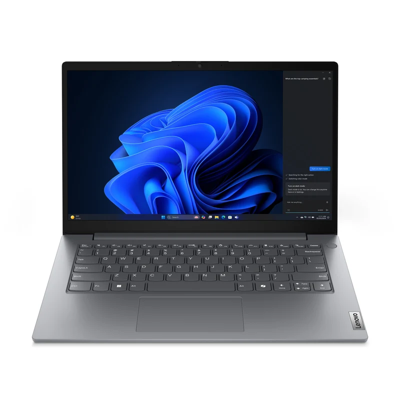 Lenovo V14 G5 IRL Intel Core 3 100U Laptop 35.6 cm (14") Full HD 16 GB DDR5-SDRAM 256 GB SSD Wi-Fi 6 (802.11ax) Windows 11 Pro Grey