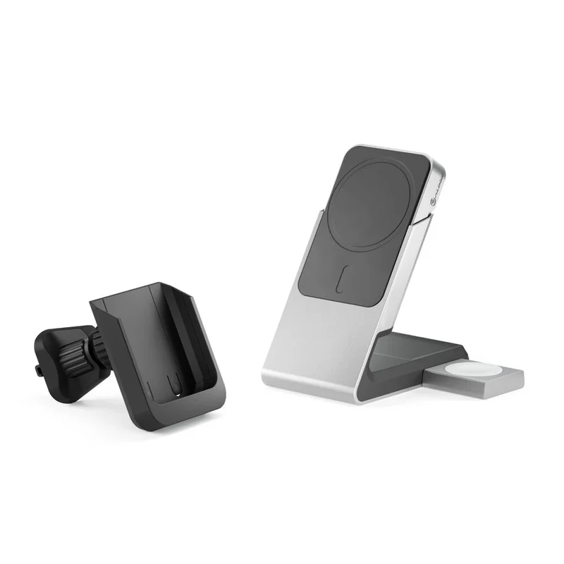ALOGIC Matrix+ Flow 3-in-1 Charging Dock with Car Charger Cradle & Wireless Powerbank