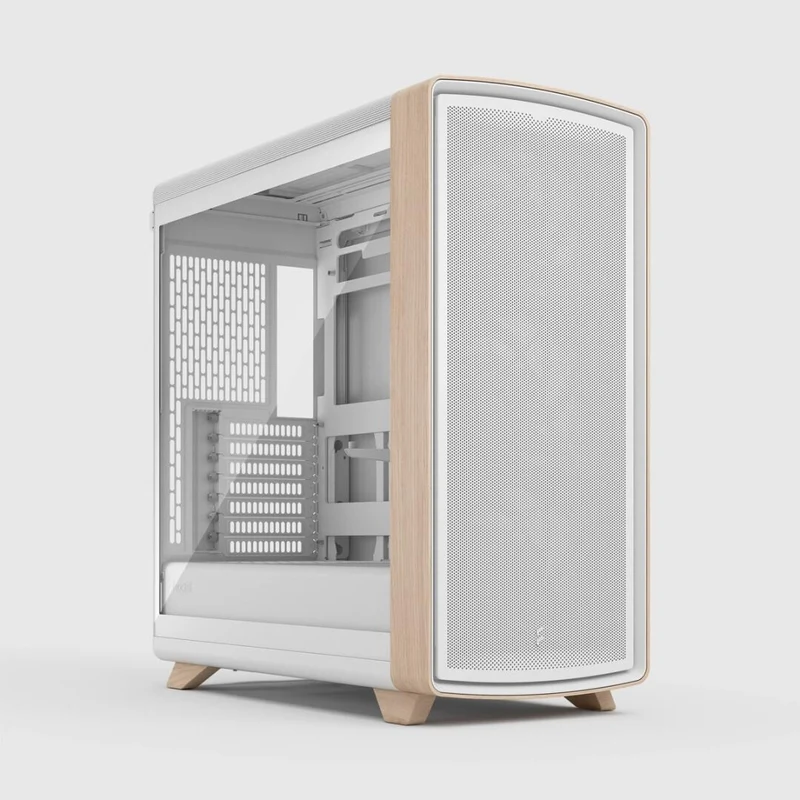 Fractal Design Summit Chalk White TG Clear Tint Midi Tower