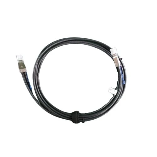 DELL 470-AATP Serial Attached SCSI (SAS) cable 2 m 12 Gbit/s Black, Metallic