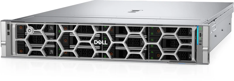 DELL R570 server 1.92 TB Rack (2U) Intel Xeon 6 6517P 3.2 GHz 32 GB DDR5-SDRAM 1100 W