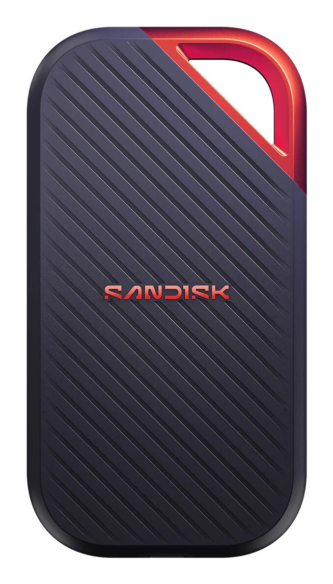SanDisk Extreme PRO Portable SSD (V3) 2 TB USB Type-C Navy, Red