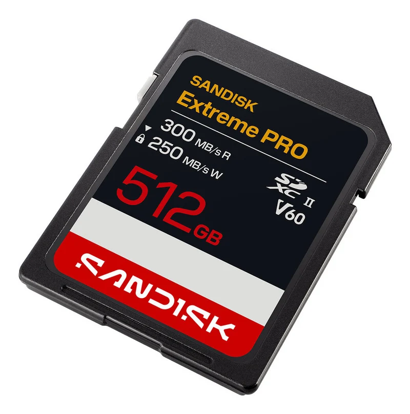 SanDisk Extreme PRO SDXC UHS-II V60 512 GB
