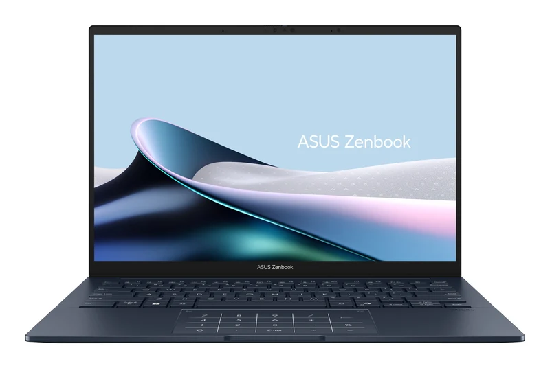 ASUS Zenbook 14 UX3405CA-QL619X Intel Core Ultra 7 255H Laptop 35.6 cm (14") WUXGA 32 GB LPDDR5x-SDRAM 512 GB SSD Wi-Fi 7 (802.11be) Windows 11 Home Blue QWERTY UK English