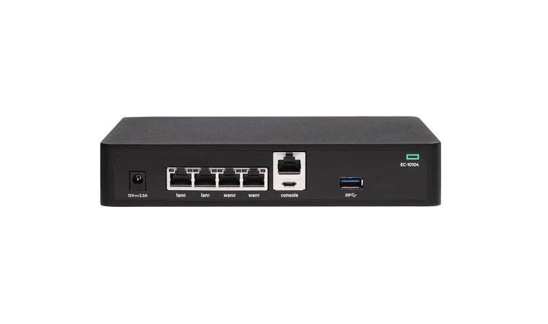 HPE Aruba Networking EdgeConnect 10104 4x RJ45 TAA SD-WAN Gateway