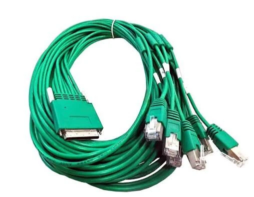 Cisco CAB-ASYNC-8-RF serial cable Green RS-232 8 x RJ-45