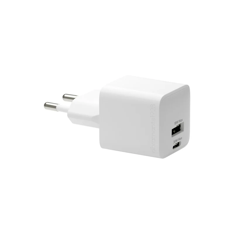 dbramante1928 Bulk - Pro - EU W. Charger USB-C 30W+USB-A 18W - W